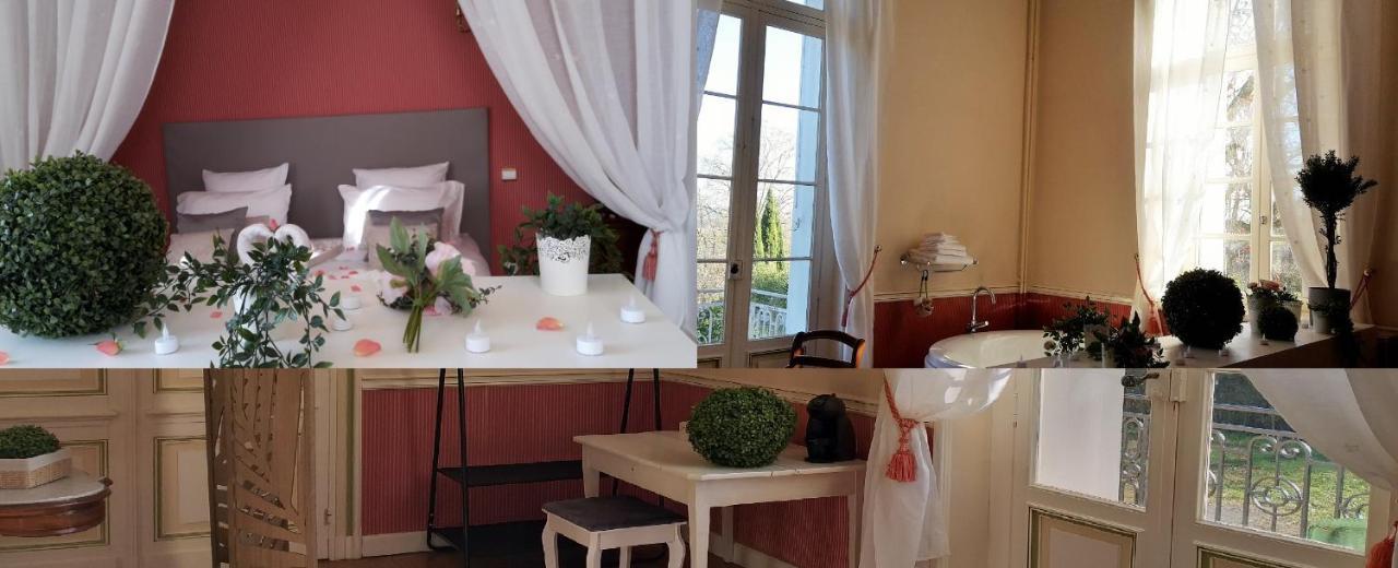فندق Chateau Marith - Etablissement Climatise Avec Piscine Clairac  المظهر الخارجي الصورة