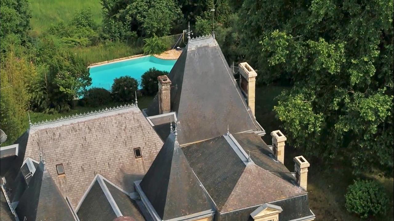 فندق Chateau Marith - Etablissement Climatise Avec Piscine Clairac  المظهر الخارجي الصورة