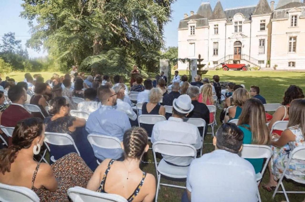 فندق Chateau Marith - Etablissement Climatise Avec Piscine Clairac  المظهر الخارجي الصورة
